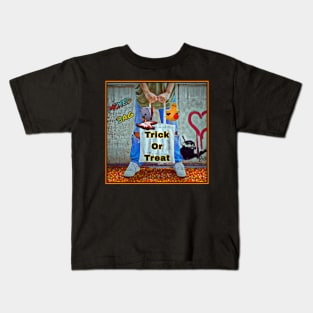 Mixed Trick or Treat Bag Kids T-Shirt